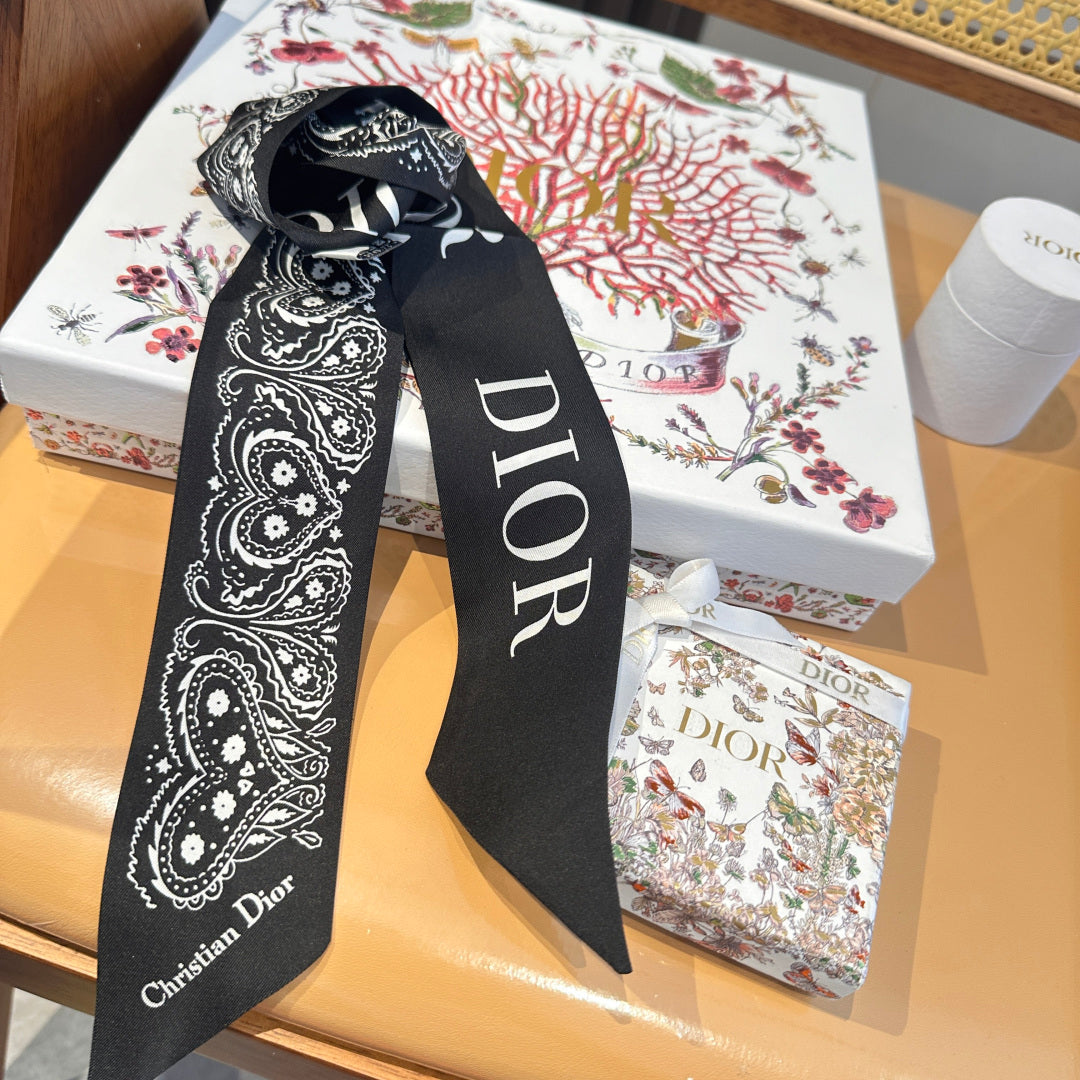 DIOR 26S SCARF 100CM IN SILK 302946