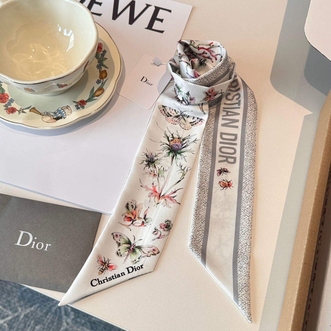 DIOR 26S SCARF 100CM IN SILK 305865