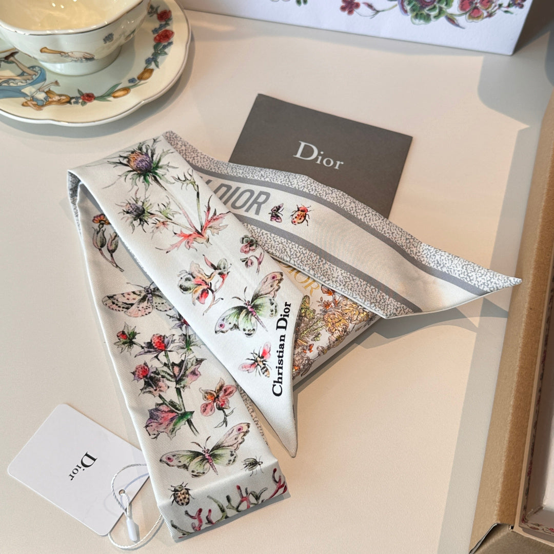 DIOR 26S SCARF 100CM IN SILK 305865