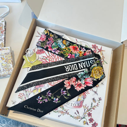 DIOR 26S SCARF 100CM IN SILK 309538
