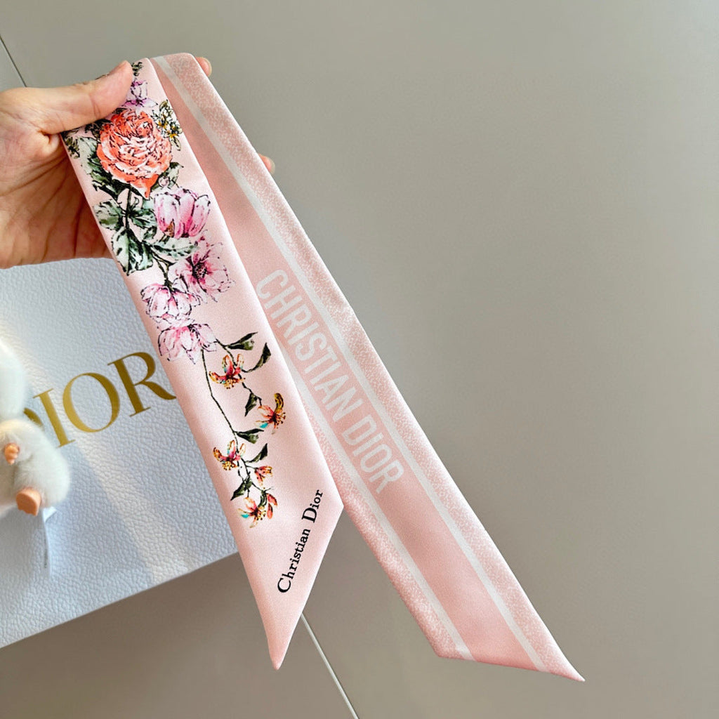 DIOR 26S SCARF 100CM IN SILK 309539