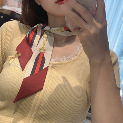 GUCCI 26S SCARF 120 IN SILK 311706