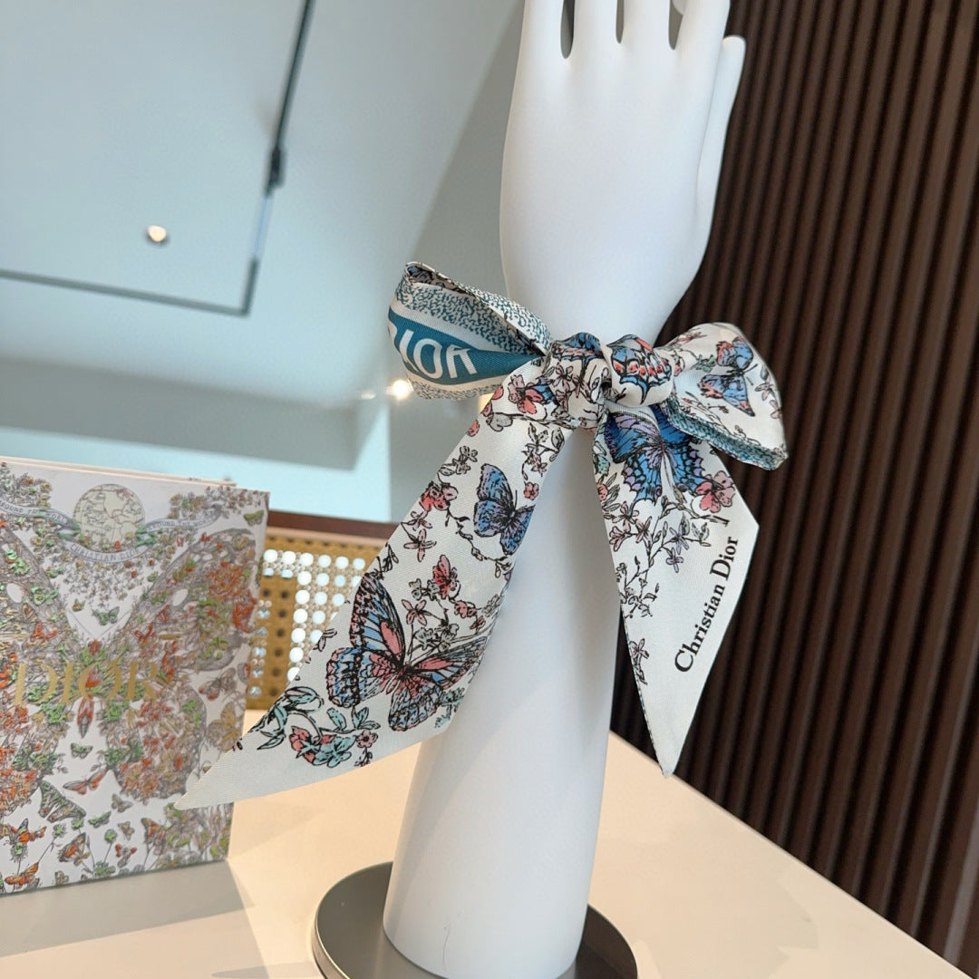 DIOR 26S SCARF 100CM IN SILK 311709