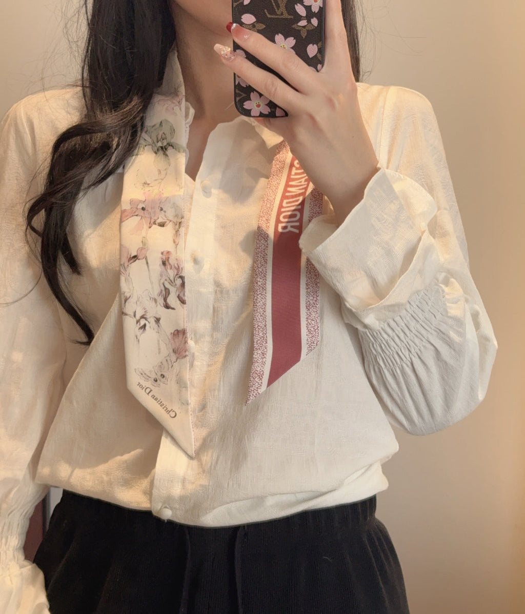 DIOR 26S SCARF 100CM IN SILK 313090