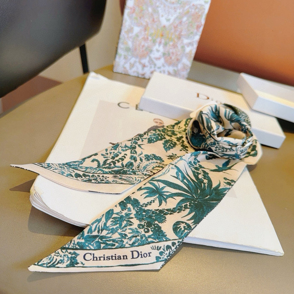 DIOR 26S SCARF 100CM IN SILK 313096