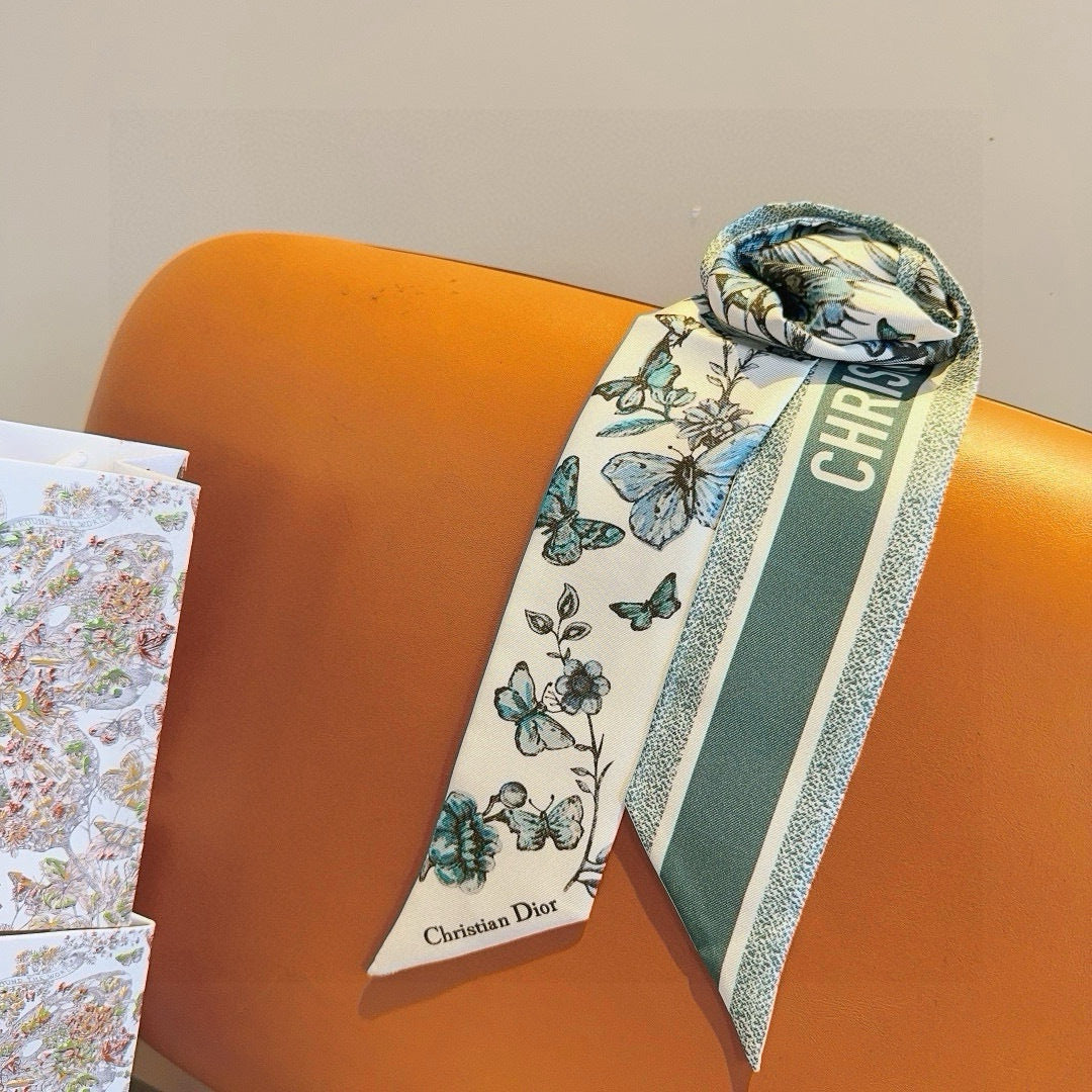 DIOR 26S SCARF 105CM IN SILK 314823