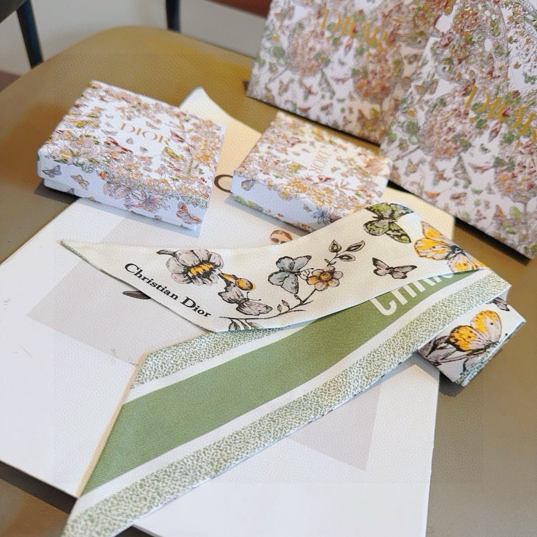 DIOR 26S SCARF 105CM IN SILK 314825