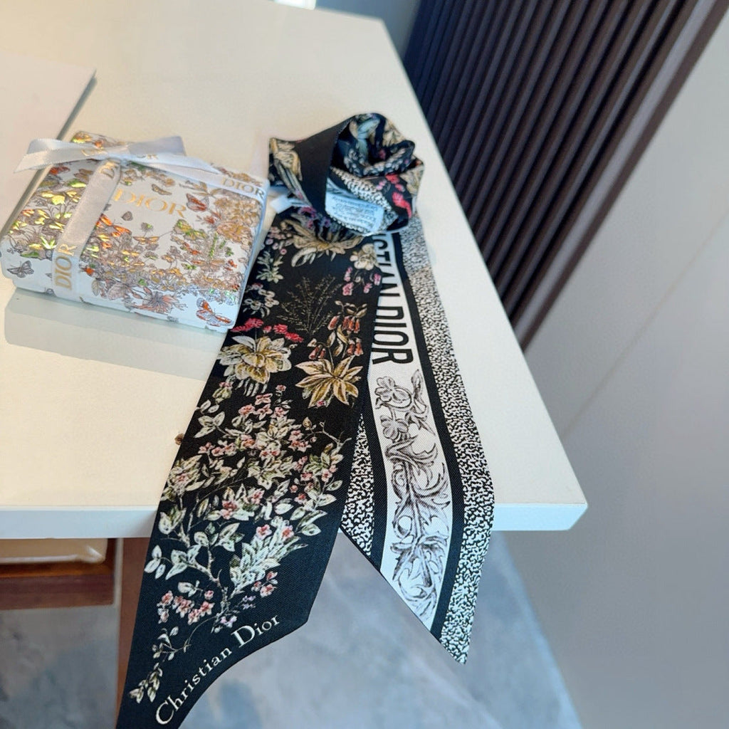 DIOR 26S SCARF 105CM IN SILK 316519