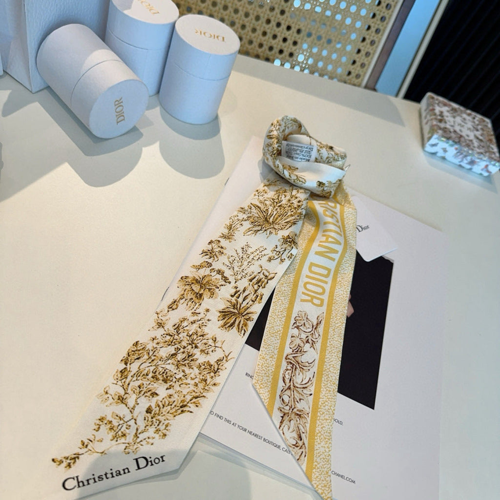 DIOR 26S SCARF 105CM IN SILK 316520