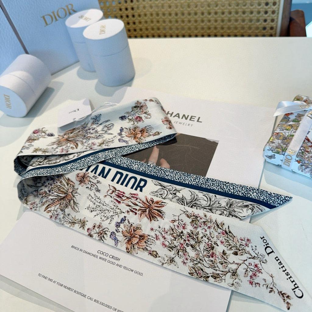 DIOR 26S SCARF 105CM IN SILK 316521