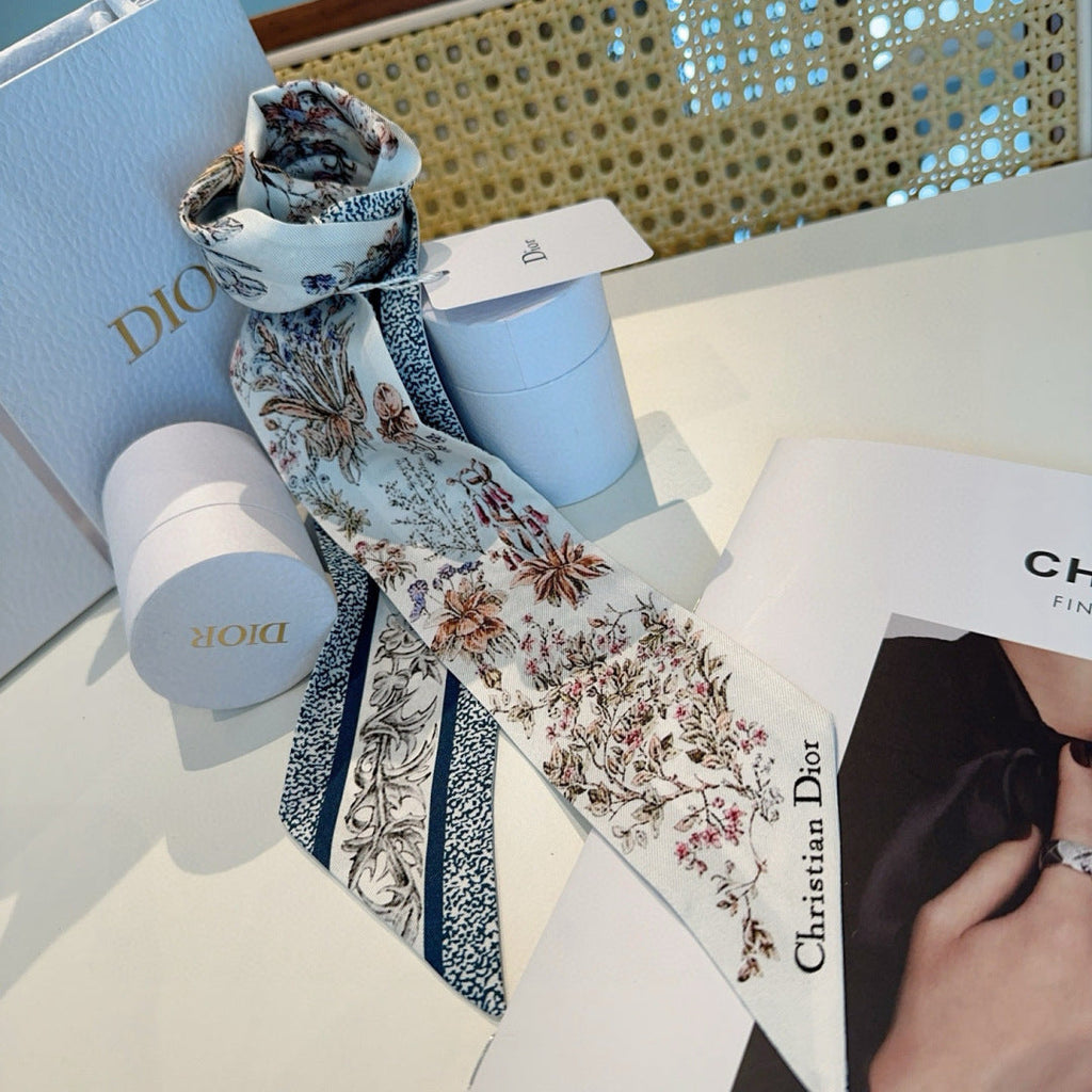 DIOR 26S SCARF 105CM IN SILK 316521