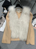 CHANEL 25S REVERSIBLE FOX FUR JACKET 591