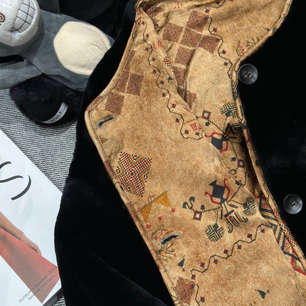 HERMES 25S REVERSIBLE FUR JACKET 474