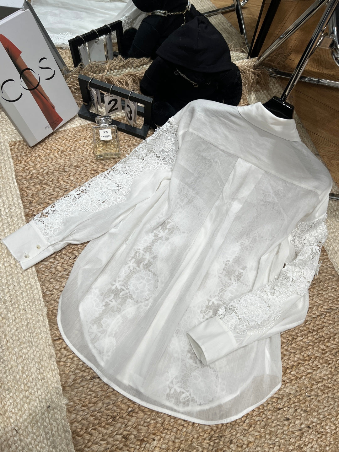 ZIMMERMANN 26S LACE SHIRT STYLE 146