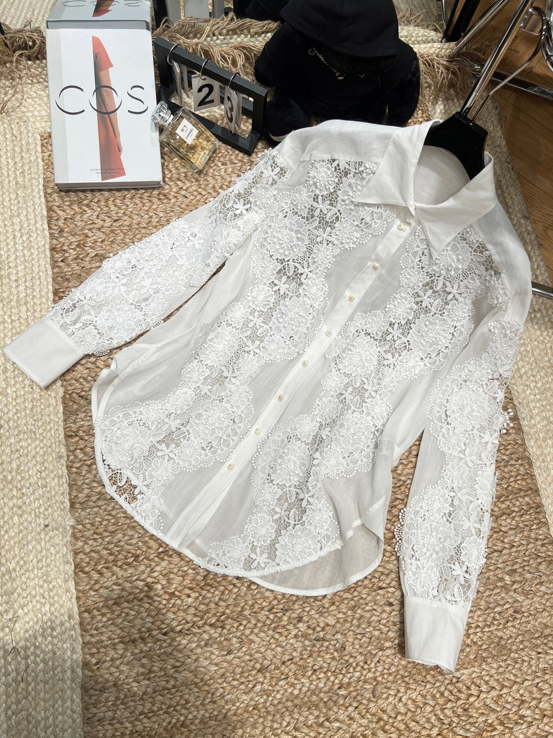 ZIMMERMANN 26S LACE SHIRT STYLE 146