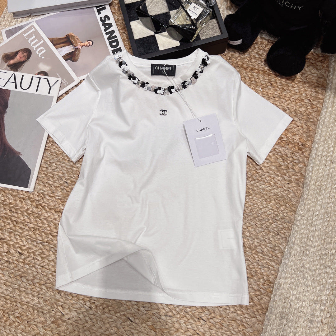 CHANEL 26S SHORT SLEEVE T-SHIRT STYLE 1249