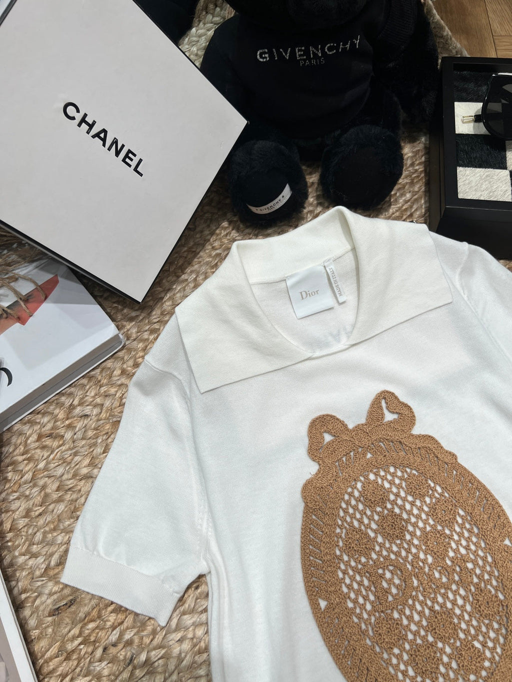 DIOR 26S KNIT POLO SHIRT 1298