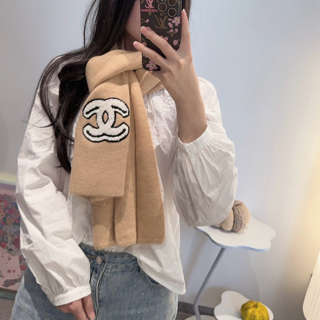 CHANEL 25S SCARF 180 CM IN CASHMERE 944018