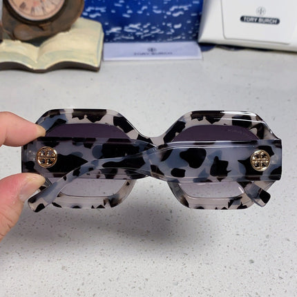 BURBERRY 26S GEOMETRIC POLYGONAL FRAME IN ACETATE 427668