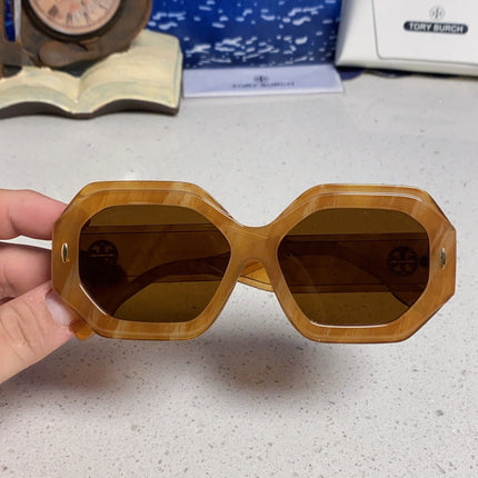 BURBERRY 26S GEOMETRIC POLYGONAL FRAME IN ACETATE 427669