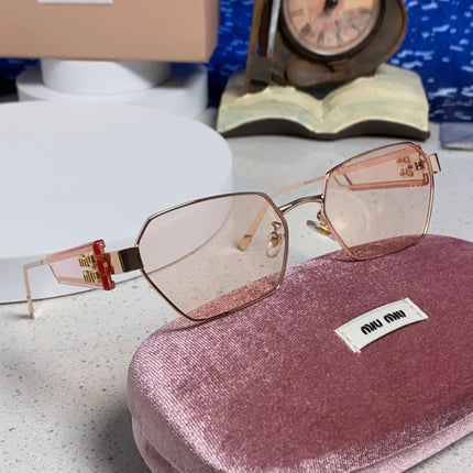 MIUMIU 26S SQUARE FRAME IN METAL 443522