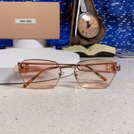 MIUMIU 26S SQUARE FRAME IN METAL 443522