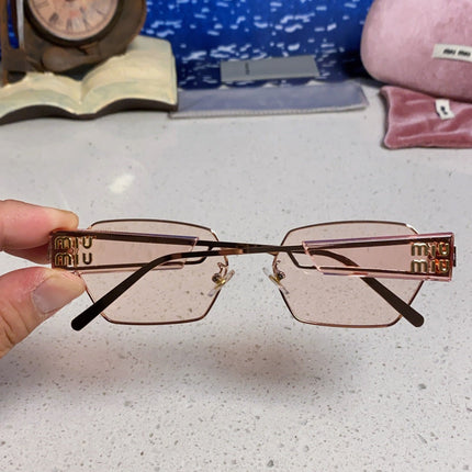 MIUMIU 26S SQUARE FRAME IN METAL 443522