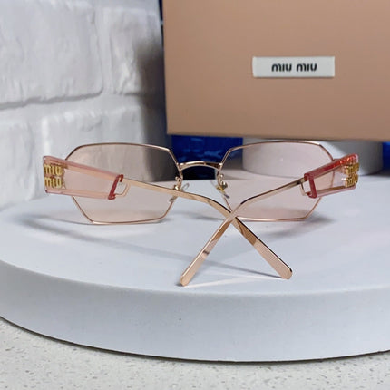 MIUMIU 26S SQUARE FRAME IN METAL 443522