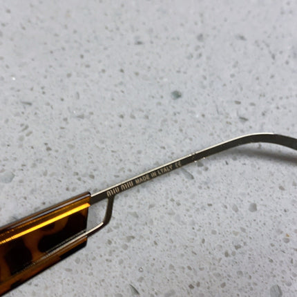 MIUMIU 26S SQUARE FRAME IN METAL 443523