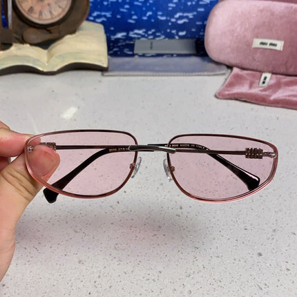 MIUMIU 26S RECTANGULAR FRAME IN METAL 426397
