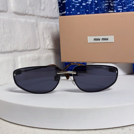 MIUMIU 26S RECTANGULAR FRAME IN METAL 426399