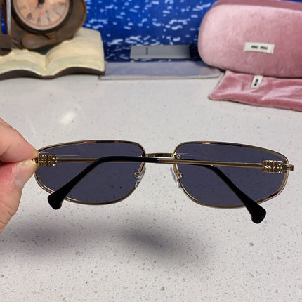 MIUMIU 26S RECTANGULAR FRAME IN METAL 426400