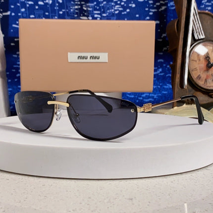 MIUMIU 26S RECTANGULAR FRAME IN METAL 426400