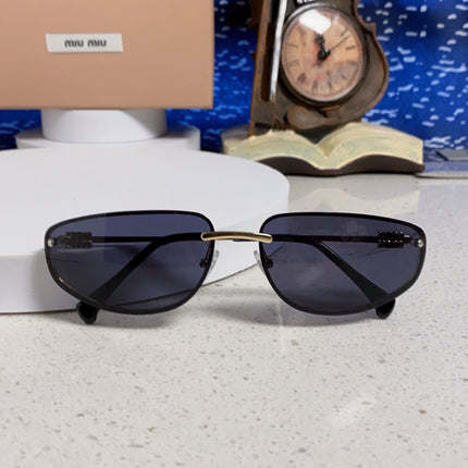 MIUMIU 26S RECTANGULAR FRAME IN METAL 426400
