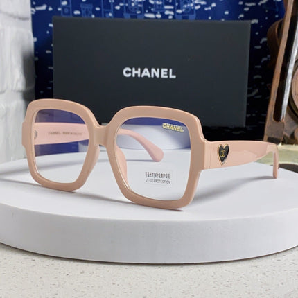 CHANEL 26S OVERSIZED SQUARE FRAME IN PINK ACETATE 404747