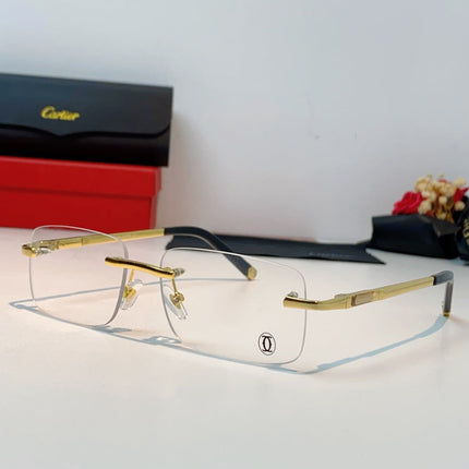 CARTIER 26S RECTANGULAR FRAME IN METAL 431047