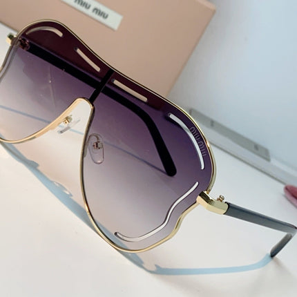 MIUMIU 26S SHIELD FRAME IN METAL 424497