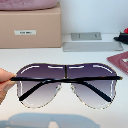 MIUMIU 26S SHIELD FRAME IN METAL 424497