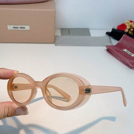 MIUMIU 26S OVAL FRAME IN ACETATE 424527