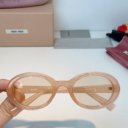 MIUMIU 26S OVAL FRAME IN ACETATE 424527