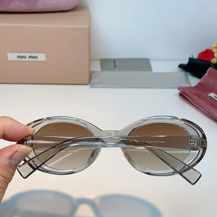 MIUMIU 26S OVAL FRAME IN ACETATE 424528