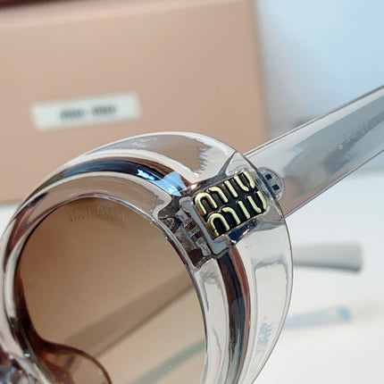 MIUMIU 26S OVAL FRAME IN ACETATE 424528
