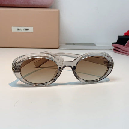 MIUMIU 26S OVAL FRAME IN ACETATE 424528