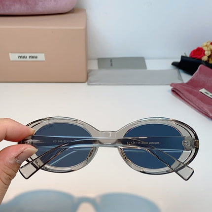 MIUMIU 26S OVAL FRAME IN ACETATE 424529