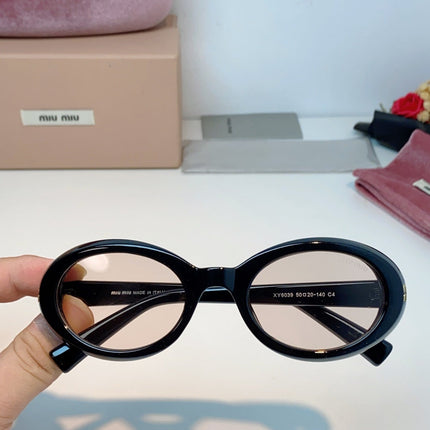 MIUMIU 26S OVAL FRAME IN ACETATE 424530