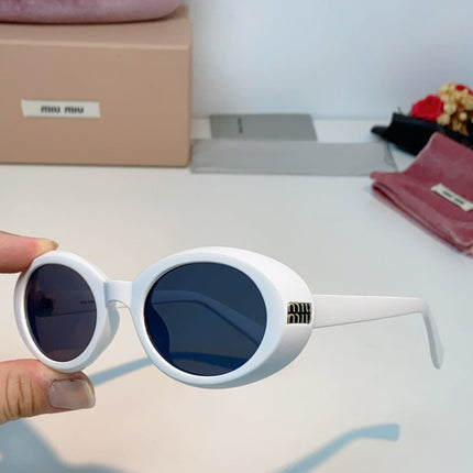 MIUMIU 26S OVAL FRAME IN ACETATE 424531