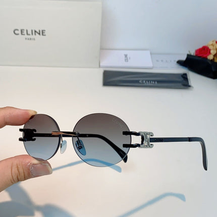 CELINE 26S OVAL FRAME IN METAL 427823