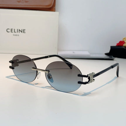 CELINE 26S OVAL FRAME IN METAL 427823