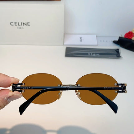CELINE 26S OVAL FRAME IN METAL 427824