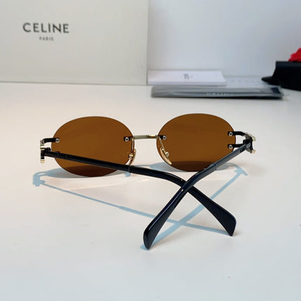 CELINE 26S OVAL FRAME IN METAL 427824
